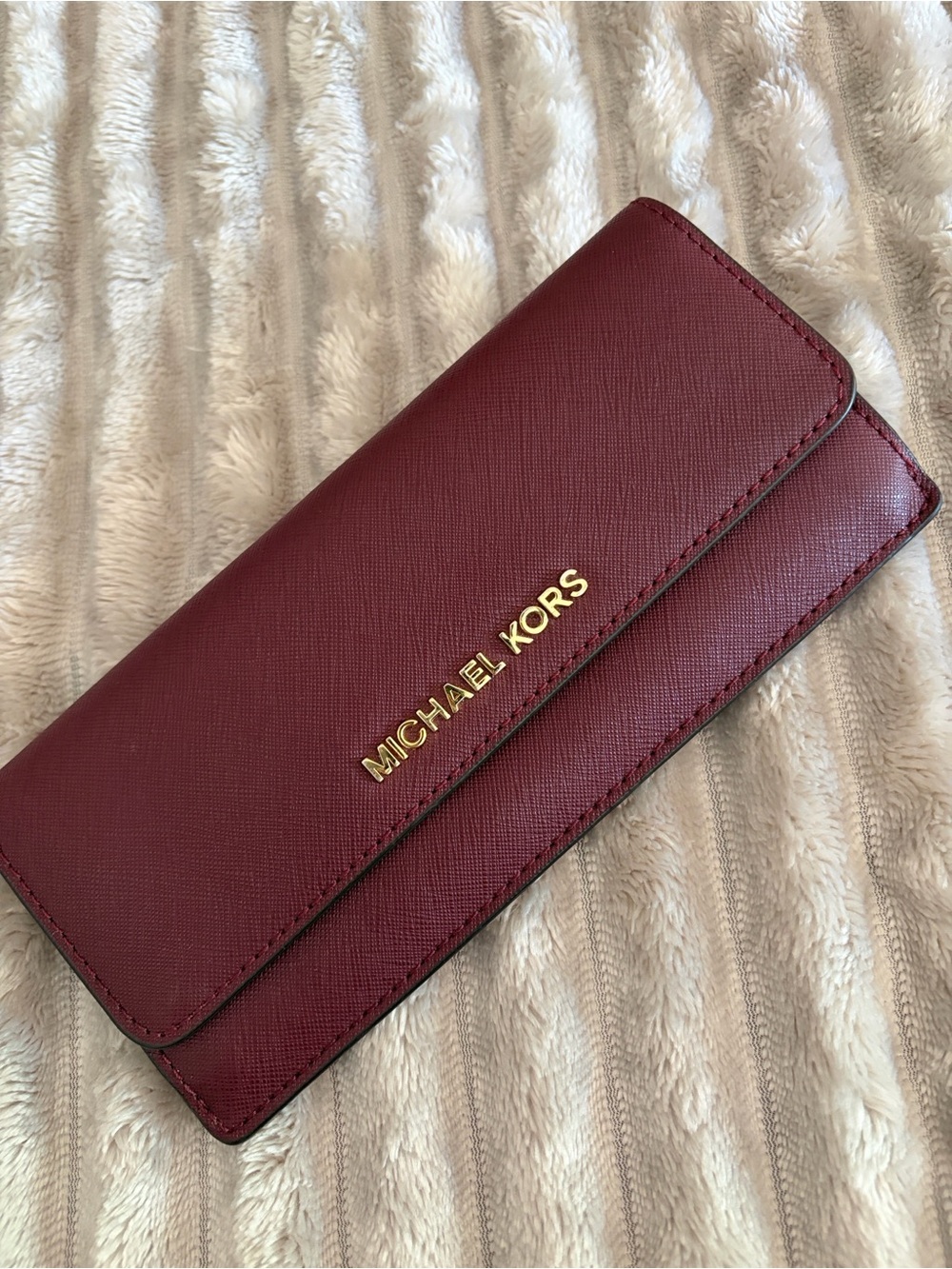 Michael Kors slim Saffiano leather wallet